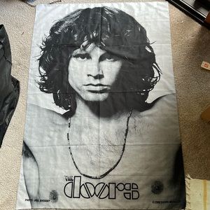THE DOORS Wall Hang Art Cloth,Scarf Photo by Joel Brodsky